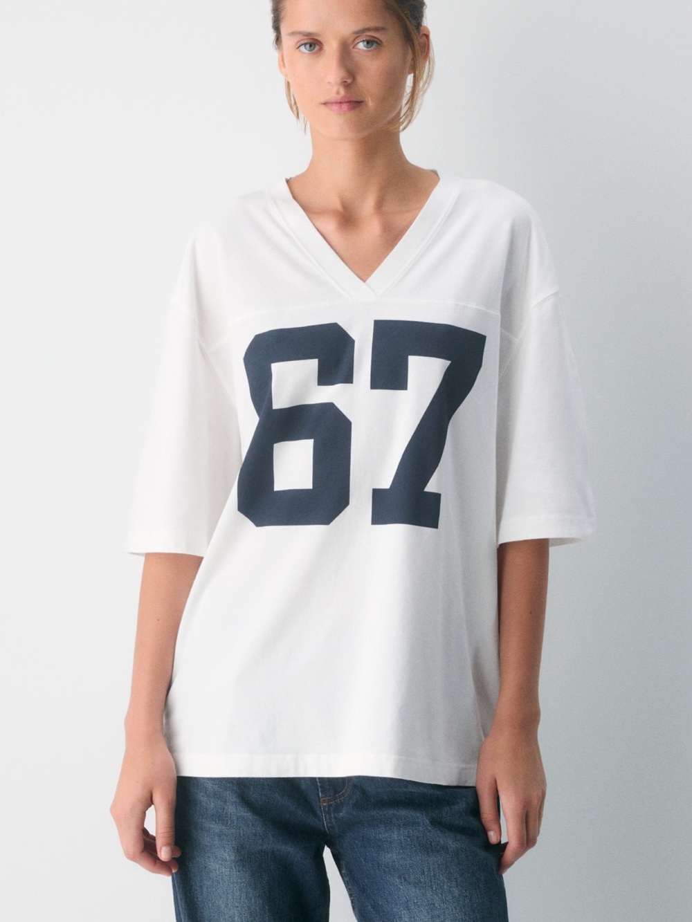 Aritzia - soft feels clubhouse jersey S